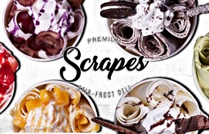 Scrapes Ice Cream Roll by Miguelitos