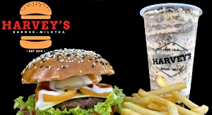 HARVEY'S Burger and Milktea